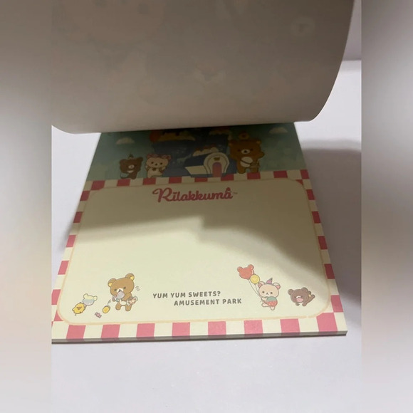 Rilakkuma Amusement Park Dessert Themed Memo Pad - Picture 5 of 7